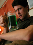 free pics of sexy irish lad drinking a beer